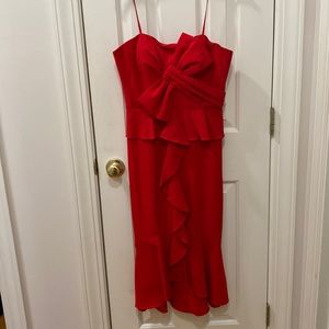 NWT Red Bow Giani Bini Dress
